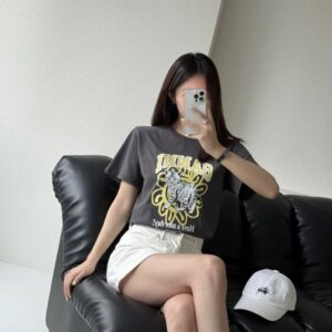 가니 릴렉스 캣 티셔츠