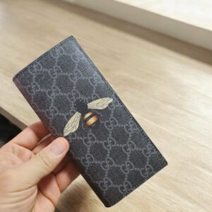 [132번] 구찌 꿀벌 장지갑 블랙
