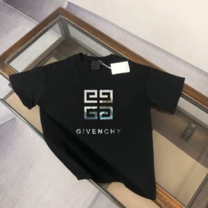 지방시 하와이안 그래픽 로고 반팔티 2col
