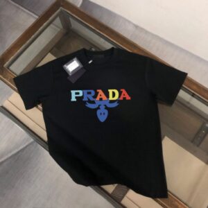 프라다 스네이크 레인보우 나염 반팔티