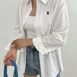 폴로랄프로렌 여성 린넨 마 셔츠 2col