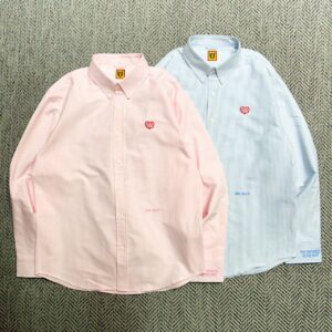 휴먼메이드 스트라이프 셔츠