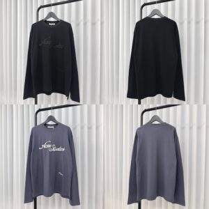 아크네스튜디오 엠보로고 롱슬리브 티셔츠