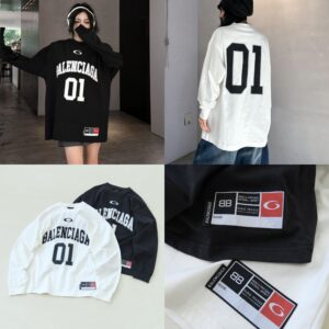 발렌시아가 25 바스켓볼 롱슬리브