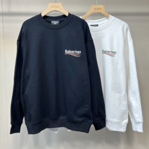 발렌시아가 웨이브로고 맨투맨