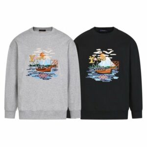 루이비통 엠브로이 자수 맨투맨