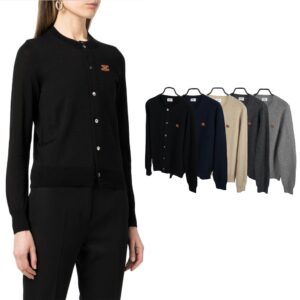 셀린느 라운드 여성 가디건(5col)