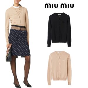 미우미우 라운드 가디건 2col