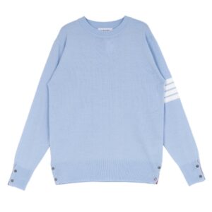 톰브라운 메리노 크루넥 스웨터(라이트블루)