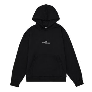 메종마르지엘라 업사이드 다운 후드(블랙)