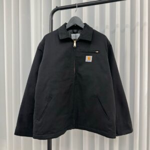 칼하트 WIP OG 디트로이트 누빔 자켓 블랙