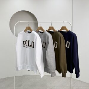 폴로랄프로렌 로고 플리스 맨투맨