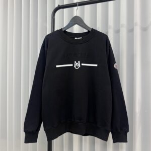 몽클레어 자수 로고 맨투맨 2col