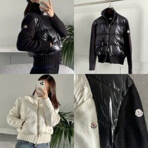 몽클레어 여성 니트 패딩