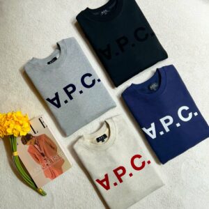 아페쎄 VPC 벨벳 로고 맨투맨