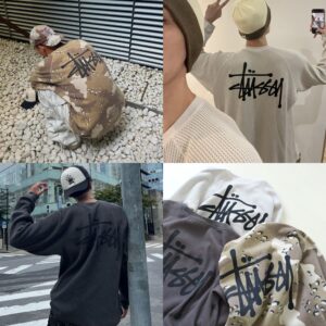 스투시 래글런 와플 써멀 롱슬리브