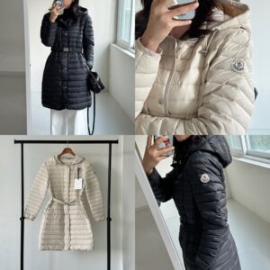 몽클레어 구스 미드 롱패딩