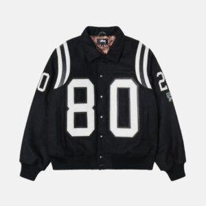 스투시 80 바시티 자켓(블랙)