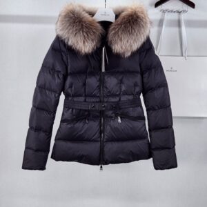 몽클레어 보에드 다운(브라운폭스퍼) 숏패딩