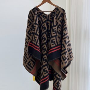 펜디 FF 판쵸 숄 머플러