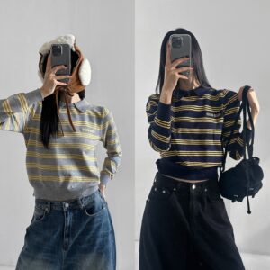 미우미우 긱시크 폴로티(긴팔)