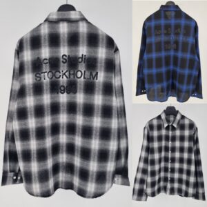 아크네스튜디오 스톡홀름 체크셔츠