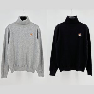 메종키츠네 폭스헤드 터틀넥 니트(여성)