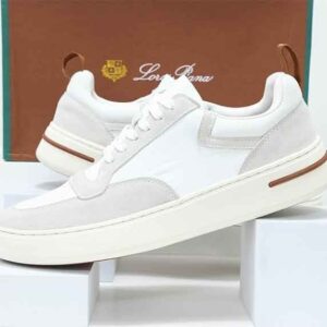 로로피아나 마이크로파이버 남성 스니커즈